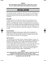 Предварительный просмотр 2 страницы Grobet USA 21.819W Operating Instructions Manual