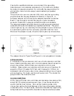 Предварительный просмотр 4 страницы Grobet USA 21.819W Operating Instructions Manual