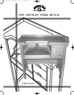 Grobet USA New Jewelry Work Bench 13.071 Assembly Instructions Manual предпросмотр