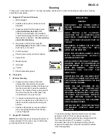 Preview for 19 page of Groen (2)CC10-GF Operator'S Manual