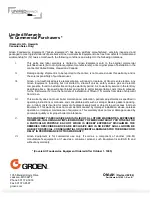 Предварительный просмотр 24 страницы Groen AH/1 Operator'S Manual