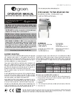 Preview for 1 page of Groen BPM-15EC/EA Operator'S Manual