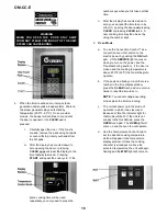 Preview for 16 page of Groen CC20-EF Operator'S Manual