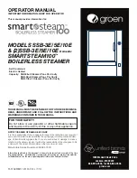 Groen SMARTSTEAM100 2SSB-10E Operator'S Manual предпросмотр