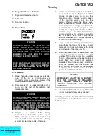 Preview for 9 page of Groen TDB-20 TA/2 Operator'S Manual