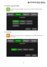 Предварительный просмотр 40 страницы Groeneveld 4CH HD DVR Operating Instructions Manual