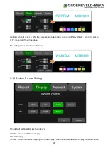 Предварительный просмотр 44 страницы Groeneveld 4CH HD DVR Operating Instructions Manual