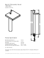 Предварительный просмотр 1 страницы Grohe 10084001 Specification Sheet