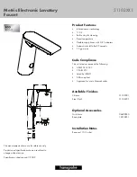 Grohe 14018XX1 Specification Sheet preview