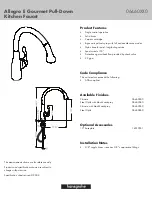 Preview for 1 page of Grohe 14019XX1 Specification Sheet