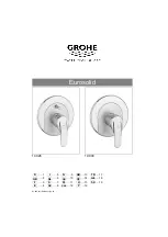 Preview for 1 page of Grohe 19 000 Manual