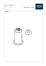 Grohe 23 304 Installation Instructions Manual preview