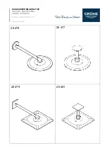 Grohe 26 475 Manual preview