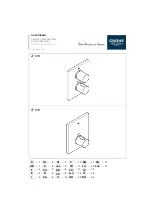 Preview for 1 page of Grohe 27 618 Manual