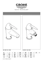 Предварительный просмотр 1 страницы Grohe 32 389 Instruction Manual