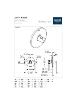 Preview for 1 page of Grohe 34 573 Manual