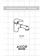 Preview for 1 page of Grohe 35807801 Installation Instructions Manual