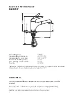 Preview for 2 page of Grohe 35807801 Installation Instructions Manual