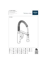 Preview for 1 page of Grohe 4005176351235 Installation Instructions Manual