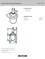 Preview for 1 page of Grohe 6593000 Specifications