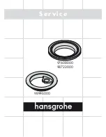 Preview for 1 page of Grohe 97608000 Service Instruction