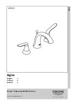 Grohe Agira 20 425 Instructions Manual preview