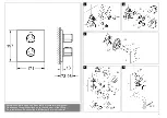 Предварительный просмотр 2 страницы Grohe Allure 19 445 Manual