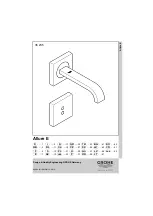 Grohe Allure E 36235 Quick Start Manual preview