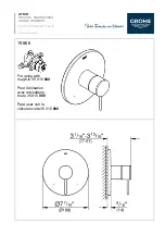 Preview for 1 page of Grohe ATRIO 19 866 Installation Instructions Manual