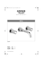 Grohe Atrio 20 073 Quick Start Manual preview