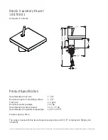 Предварительный просмотр 1 страницы Grohe Axor 10070001 Specification Sheet