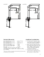 Предварительный просмотр 3 страницы Grohe Axor Citterio M 34010XX1 Installation Instructions Manual