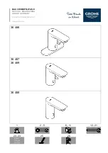 Grohe BAU COSMOPOLITAN E 36 466 Manual preview