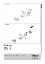 Preview for 1 page of Grohe BauLoop 19 593 Instructions Manual