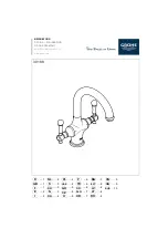 Grohe Bridgeford Assembly Instructions Manual preview