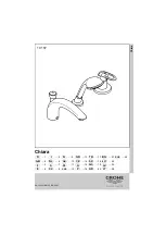 Предварительный просмотр 1 страницы Grohe Chiara 19 157 Manual