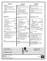 Preview for 6 page of Grohe DEFINED 30377000 Owner'S Manual