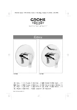 Grohe Ectos 19 546 Instructions preview