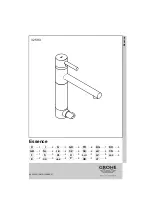 Grohe Essence 32593 Installation Instructions Manual preview