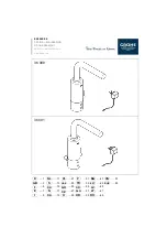 Предварительный просмотр 1 страницы Grohe ESSENCE E 36 088 Manual