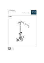 Preview for 1 page of Grohe EUPHORIA 26 490 Manual