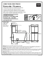 Preview for 1 page of Grohe Eurocube 39661000 Manual