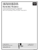 Preview for 8 page of Grohe EUROCUBE 39663000 Owner'S Manual