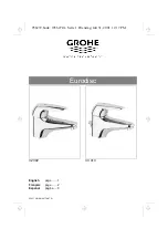 Preview for 1 page of Grohe Eurodisc 32 302 Manual