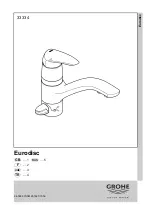 Grohe Eurodisc 33 334 Manual предпросмотр