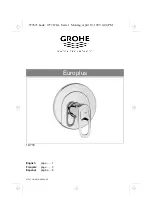 Grohe Europlus 19 716 Manual preview