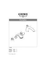 Preview for 1 page of Grohe Europlus 19 999 Manual