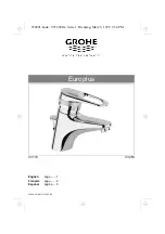 Grohe Europlus 33 170 Quick Start Manual preview