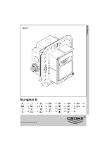 Grohe Europlus E 36 241 Instructions Manual preview