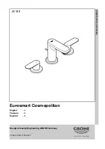 Preview for 1 page of Grohe Eurosmart Cosmopolitan 20 199 Instructions Manual